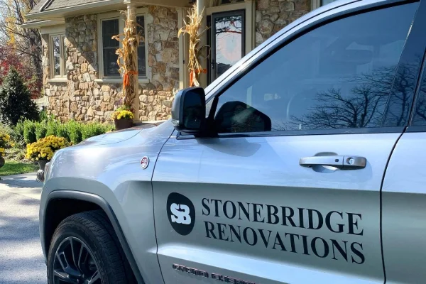 The StoneBridge Renovations truck